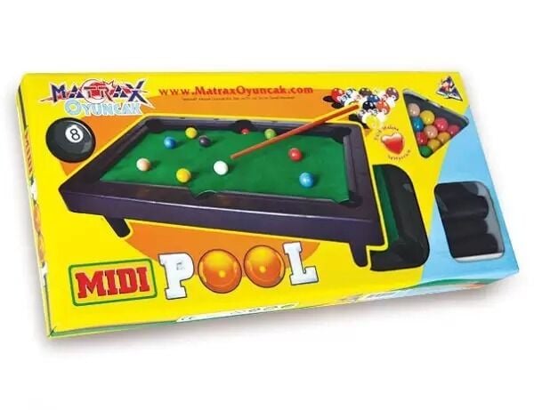 MİDİ POOL KUTULU BİLARDO SETİ KL.24