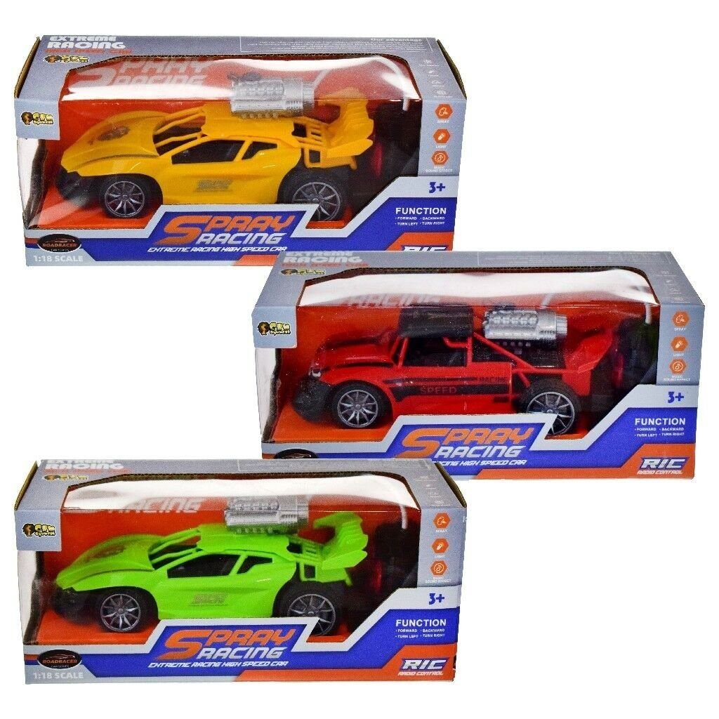 SPRAY RACİNG KUMANDALI DUMAN ÇIKARAN ŞARJLI ARABA KL.24