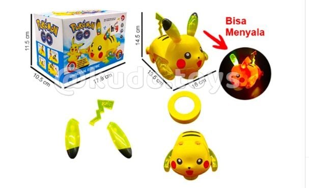 KUTUDA PİLLİ ÇARP DÖN PİKACHU KL.96