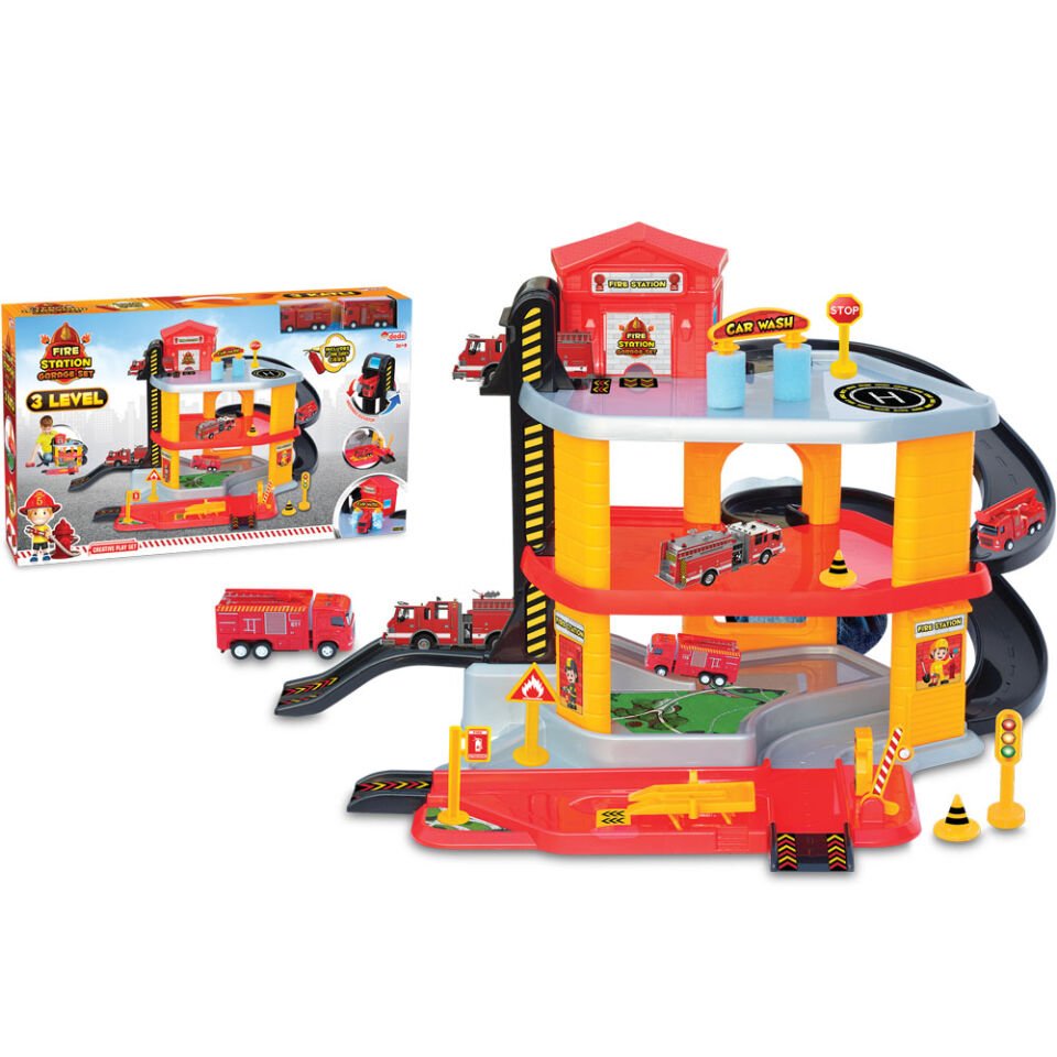 3 KATLI İTFAİYE GARAJ SETİ