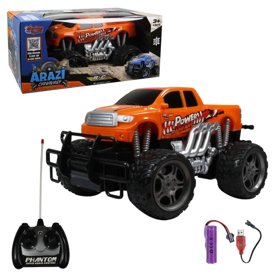 ARAZİ CANAVARI ŞARJLI KUMANDALI OFF ROAD KL.12