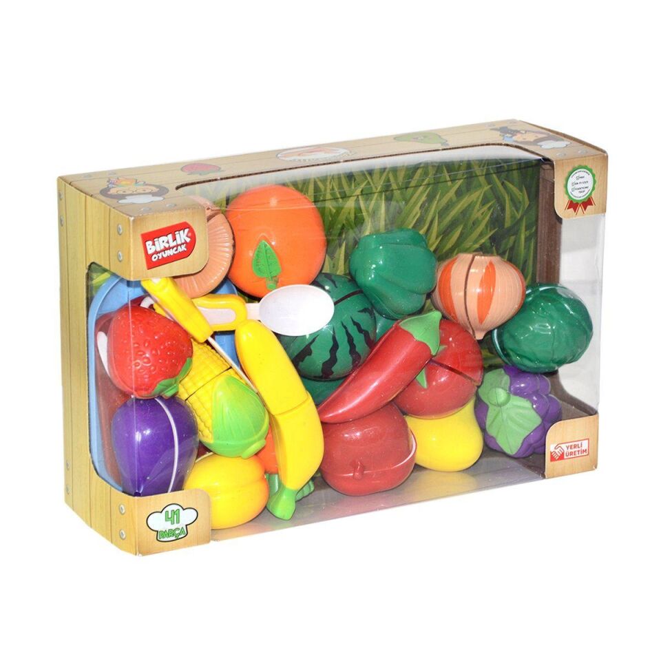 KUTUDA 41 PARÇA KESİLEBİLEN MEYVE SEBZE KL.18