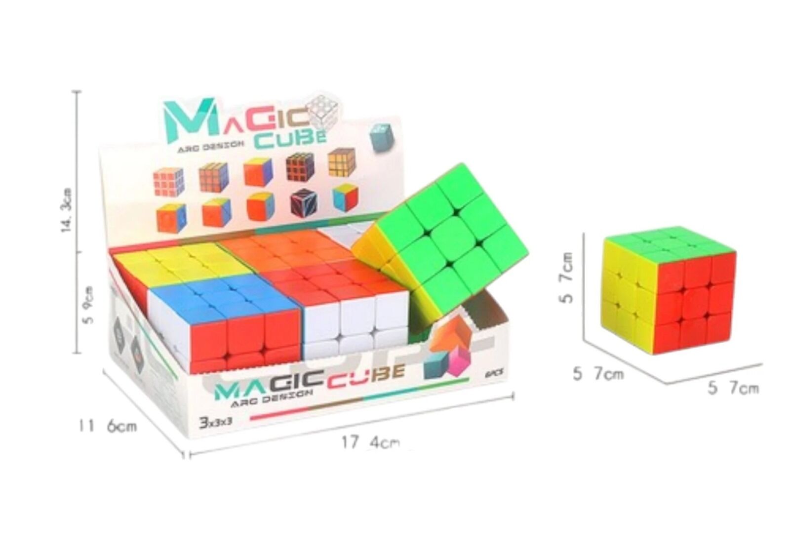 MAGİC ZEKA KÜPÜ 6 LI PK:6 KL.240