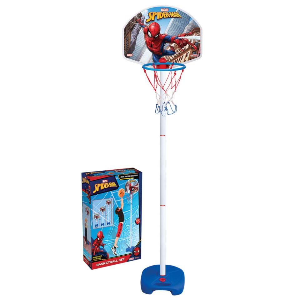 SPİDERMAN BÜYÜK AYAKLI BASKETBOL SET