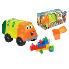 KUTULU ÇÖP KAMYONUM BLOKLU 30 PRÇ