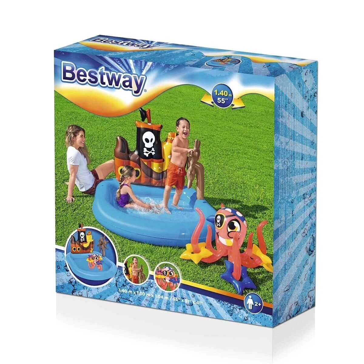 140X130 FISKİYELİ KORSAN ŞİŞME HAVUZ KL.6