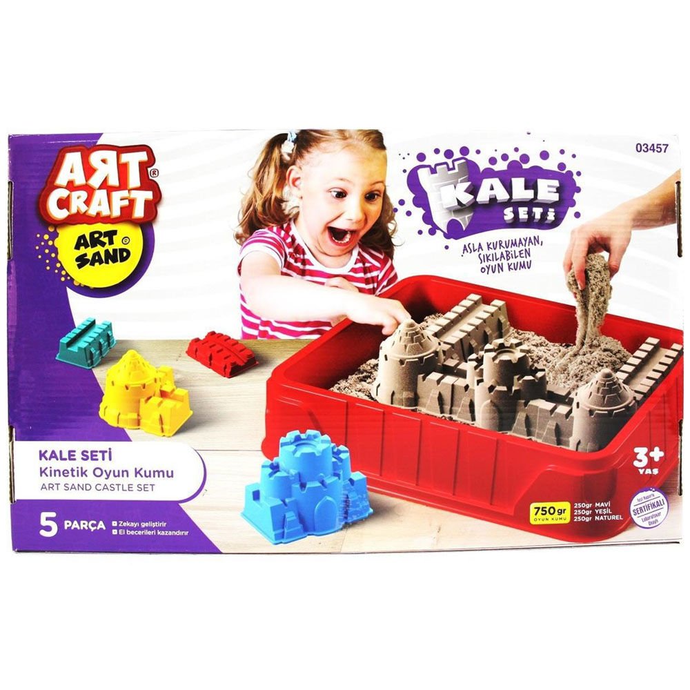 KALE SETİ KİNETİK KUM 750 GR
