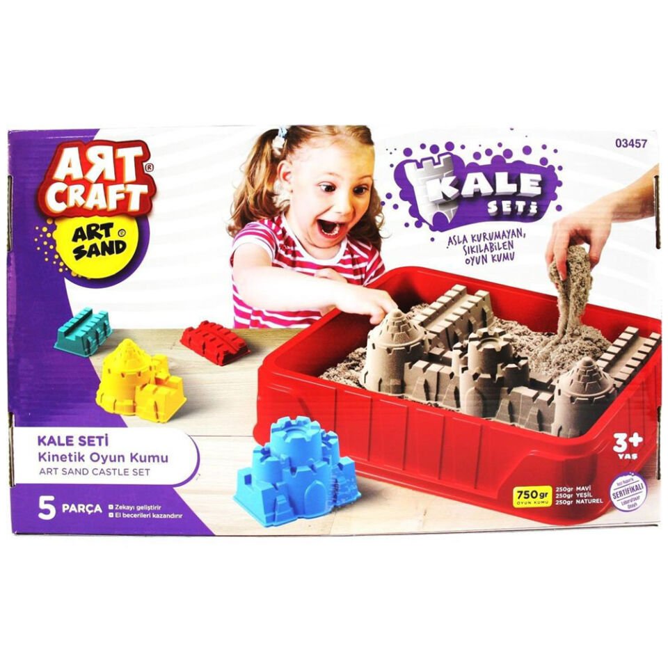 KALE SETİ KİNETİK KUM 750 GR