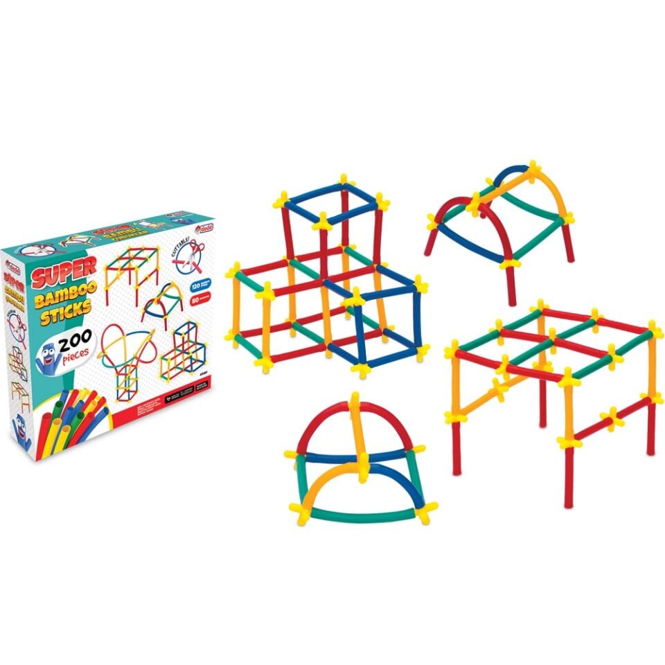 SÜPER BAMBU ÇUBUKLAR 200 PARÇA KL.16