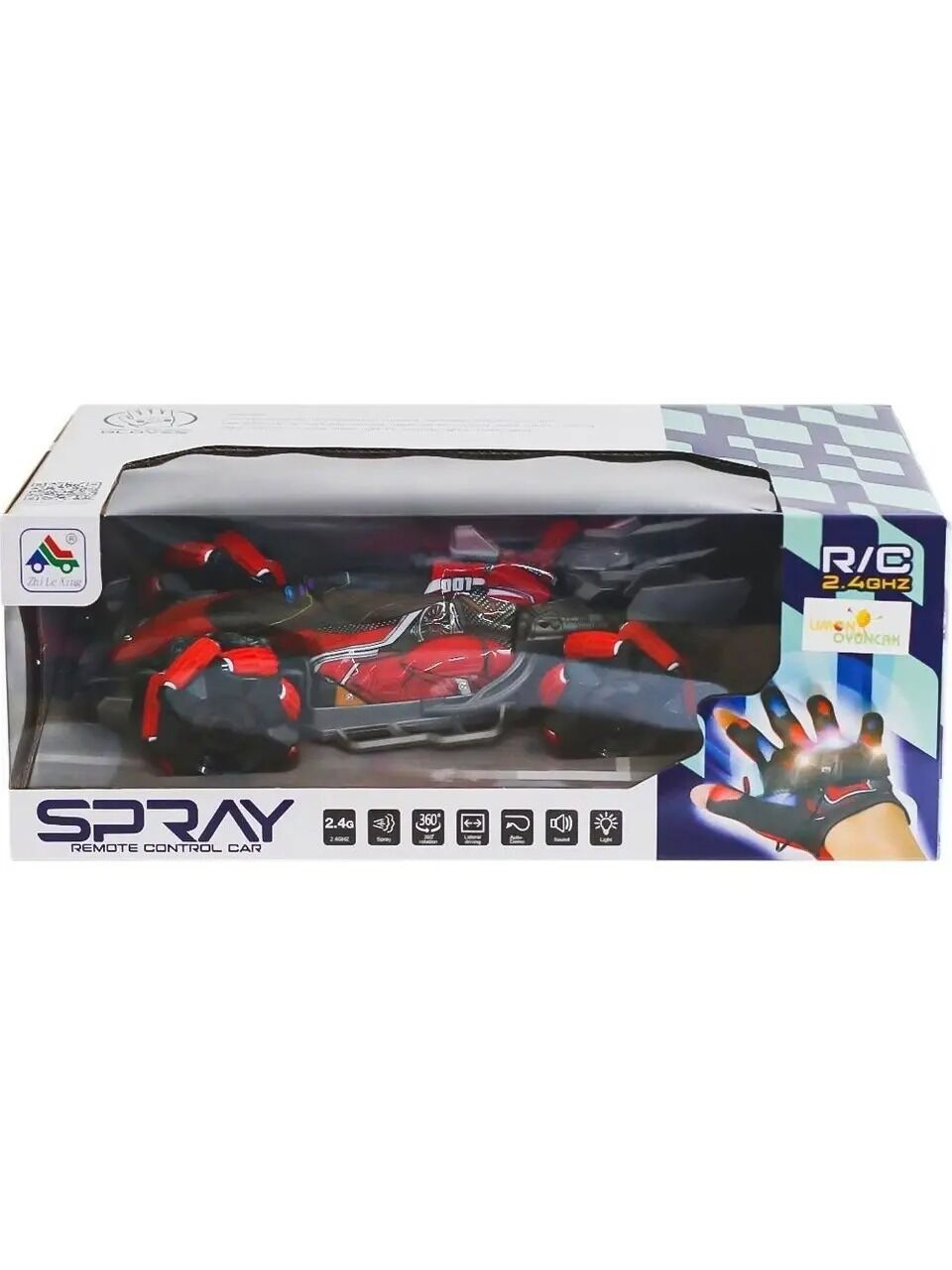 SPRAY BİLEKTEN KONTROLLÜ KUMANDALI ARABA KL.24