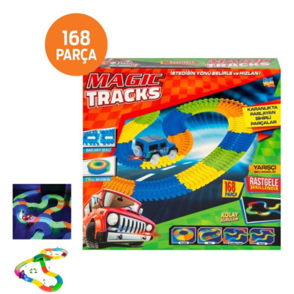 168 PARÇA MAGİC TRACKS SİHİRLİ PARÇALAR KL.16