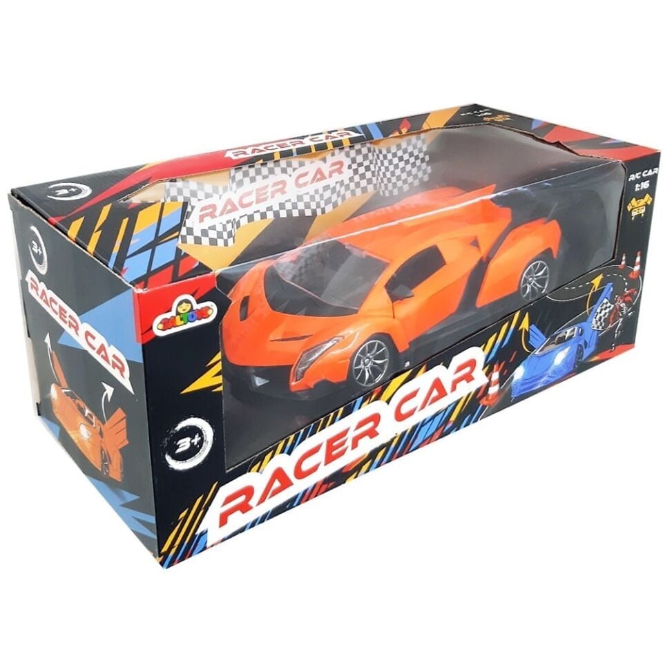 RACER CAR LAMBO TURUNCU FULL FONK. ŞARJLI KUM. AR