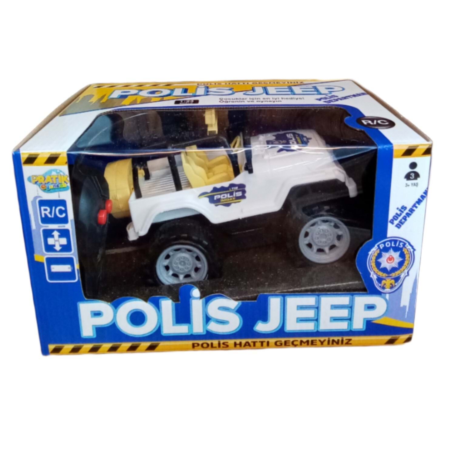 POLİS JEEP İLERİ GERİ KUMANDALI ARABA