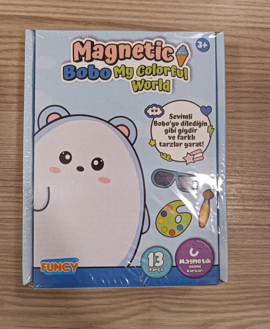 MAGNETLİ BOBO RENKLİ DÜNYAM KL.12