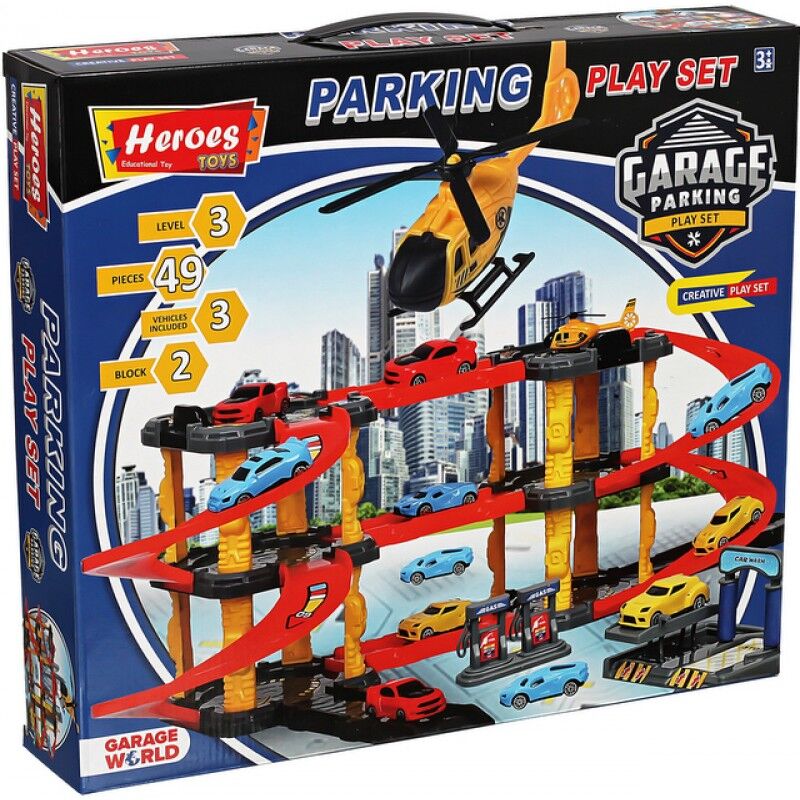 HEREOS 3 KATLI ÇİFT BLOK GARAJ SETİ KL.12