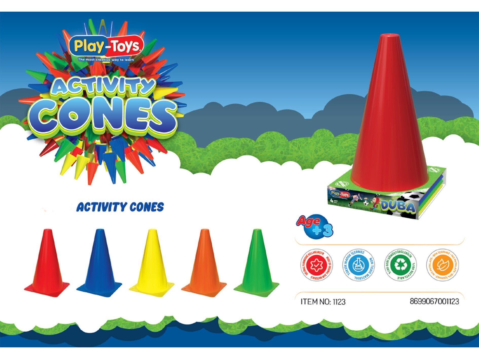 PLAYTOYS 4 LÜ DUBA KL.48