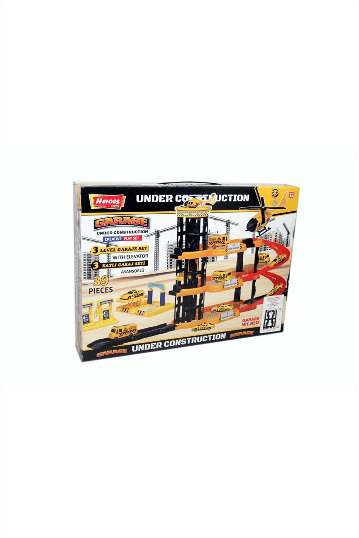 HEREOS ASANSÖRLÜ 3 KATLI İNŞAAT GARAJ KL.12