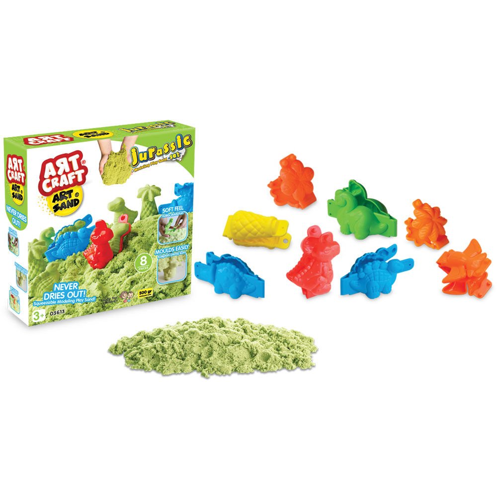 500 GR ARTSAND DİNOZOR KUM SETİ