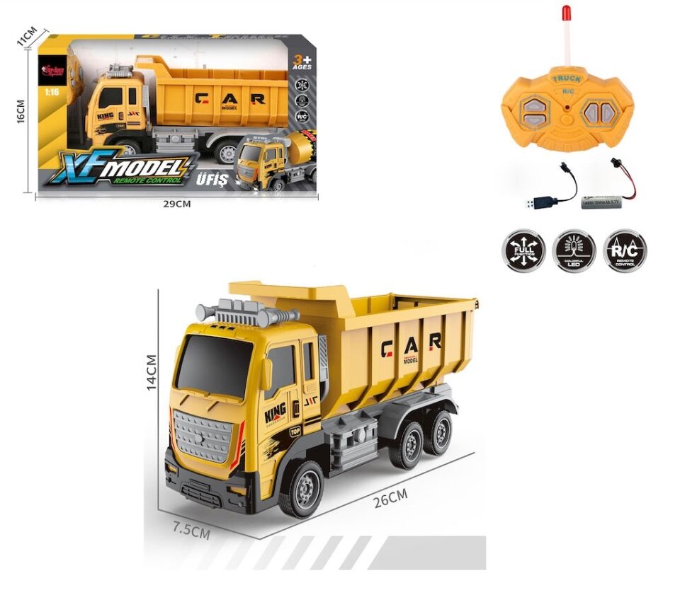 KUTUDA XF MODEL KUM. ŞARJLI İŞ KAMYONU KL.24