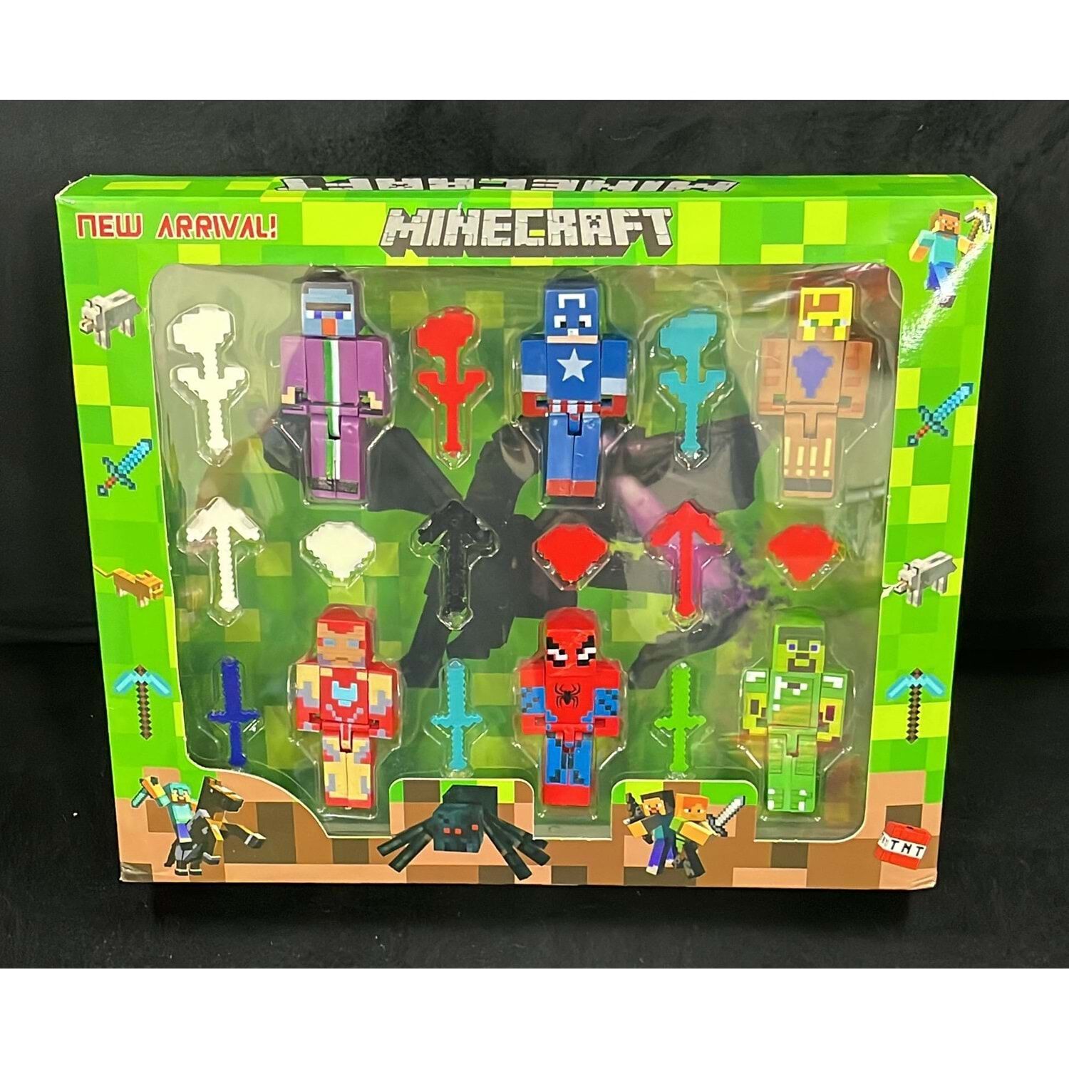 KUTUDA 6 LI MİNECRAFT AVENGERS KL.72