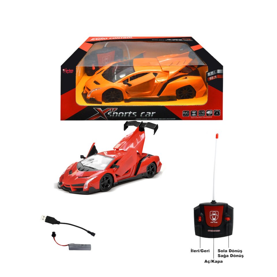 XLF SPORT CAR KUMANDALI KAPI VE BAGAJ AÇILAN ARABA KL.18