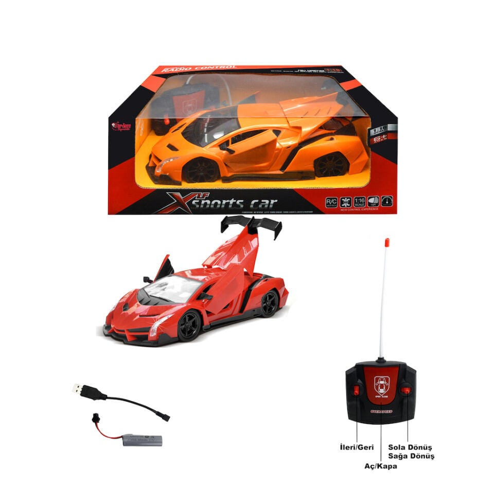 XLF SPORT CAR KUMANDALI KAPI VE BAGAJ AÇILAN ARABA KL.18