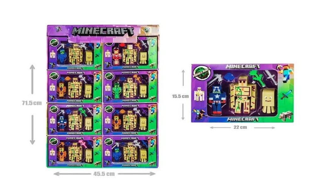 KUTUDA STANTLI AHTAPOT MİNECRAFT PK:16 KL.144