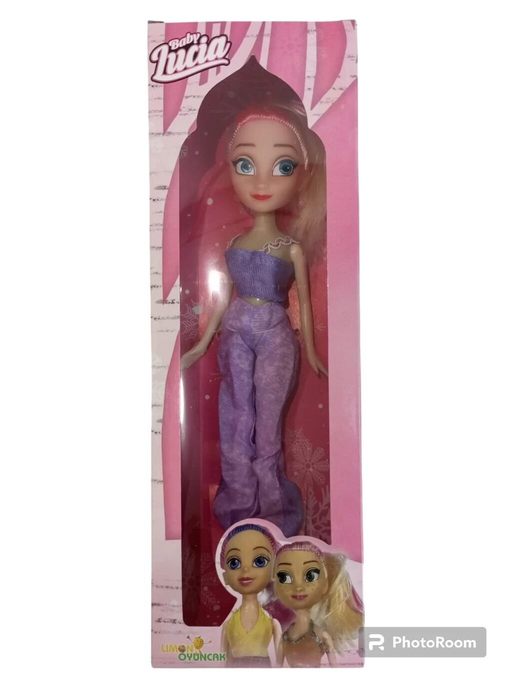 PEMBE KUTULU LUCİA MANKEN BEBEK KL.96