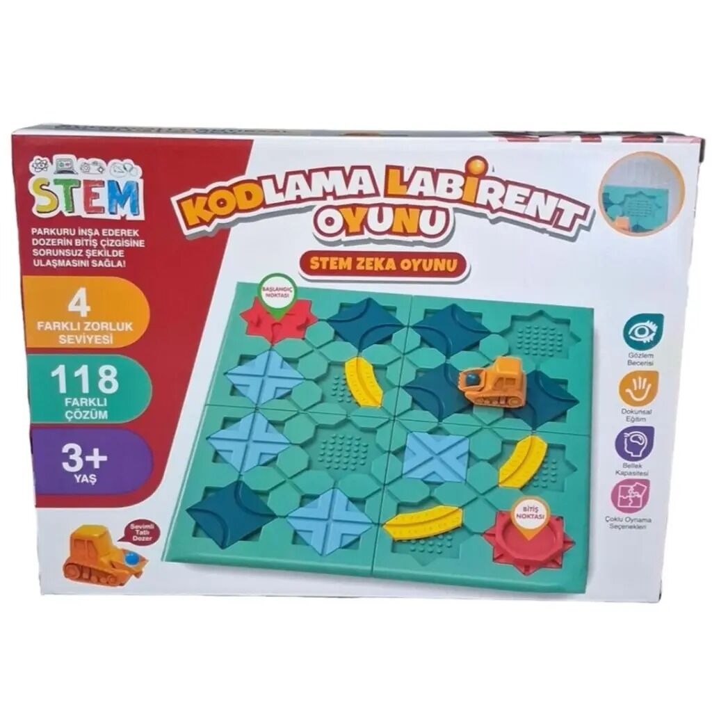 KODLAMA LABİRENT OYUNU STEM ZEKA KL.36