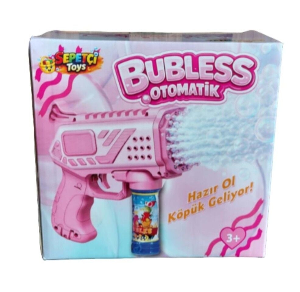BUBLESS PEMBE OTOMATİK KÖPÜK TABANCASI KL.48