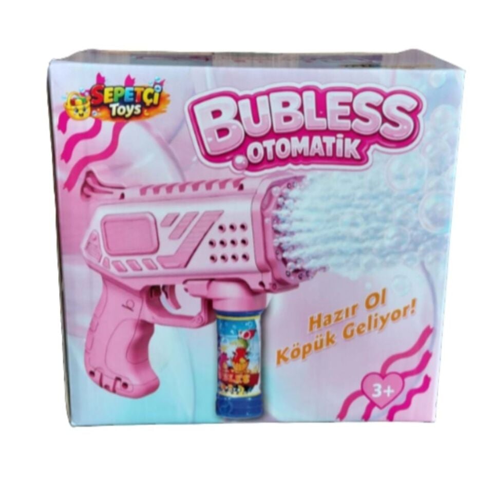 BUBLESS PEMBE OTOMATİK KÖPÜK TABANCASI KL.48
