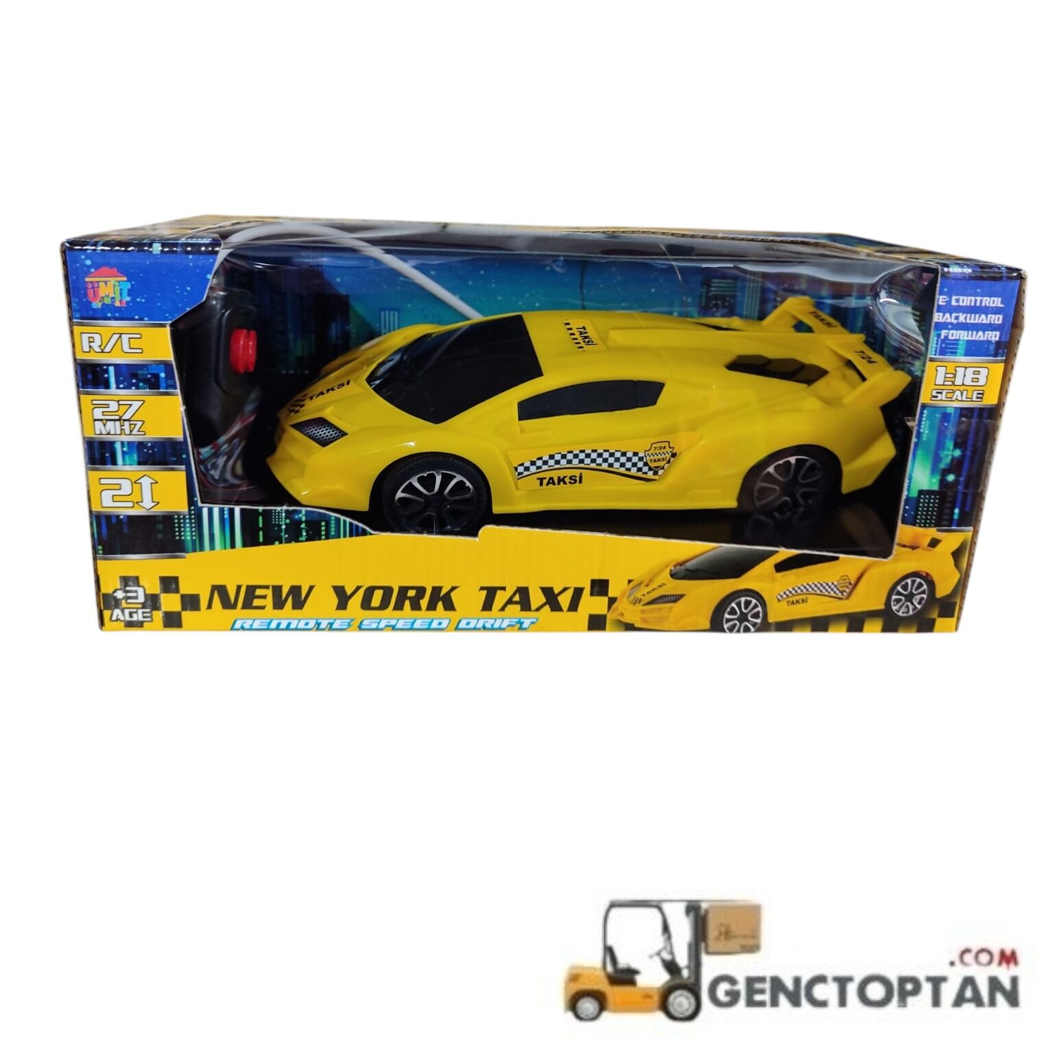 NEWYORK TAXİ İLERİ GERİ LAMBORGİNİ KL.60
