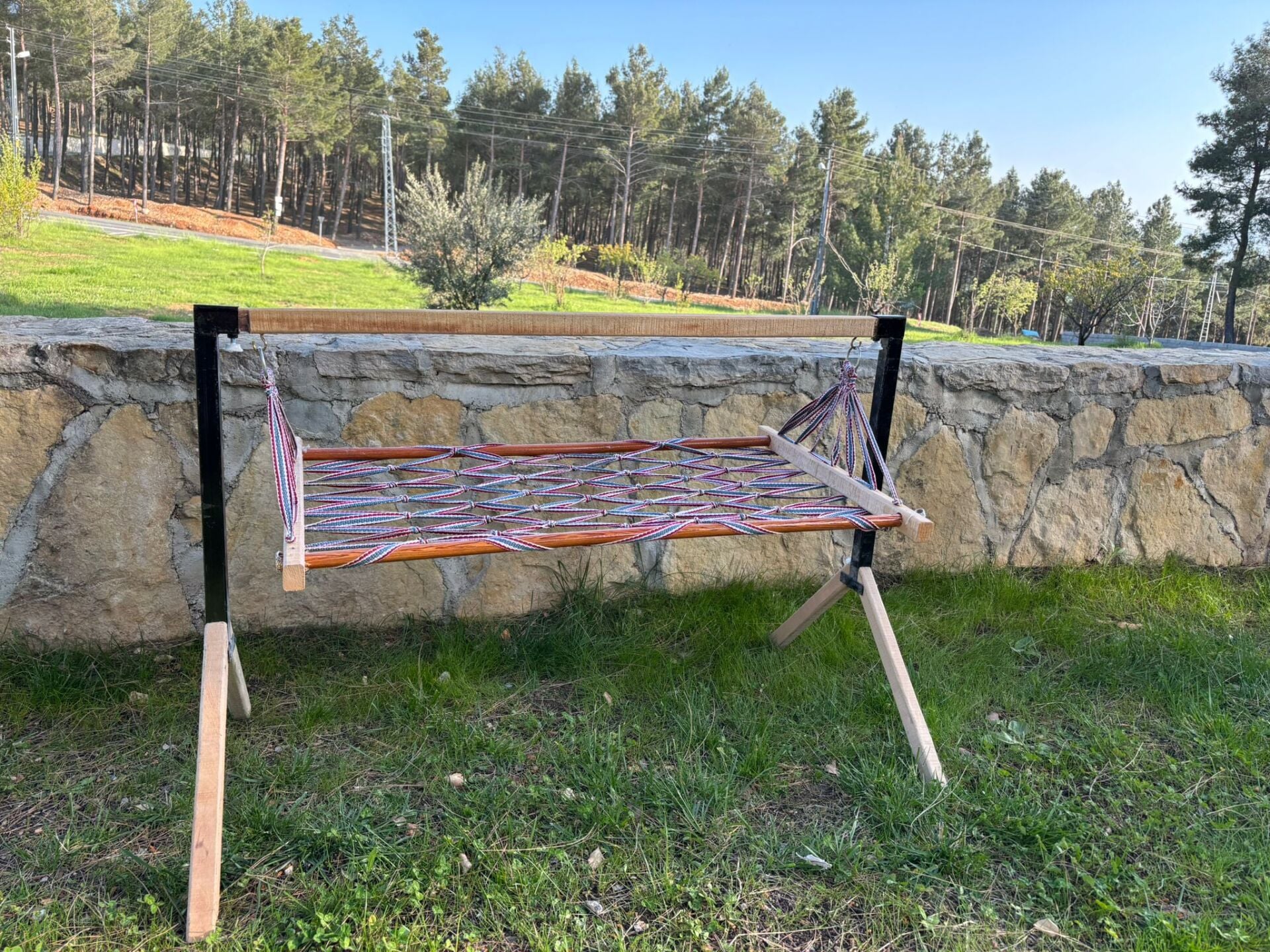METAL BEŞİKLİ BEBEK HAMAK