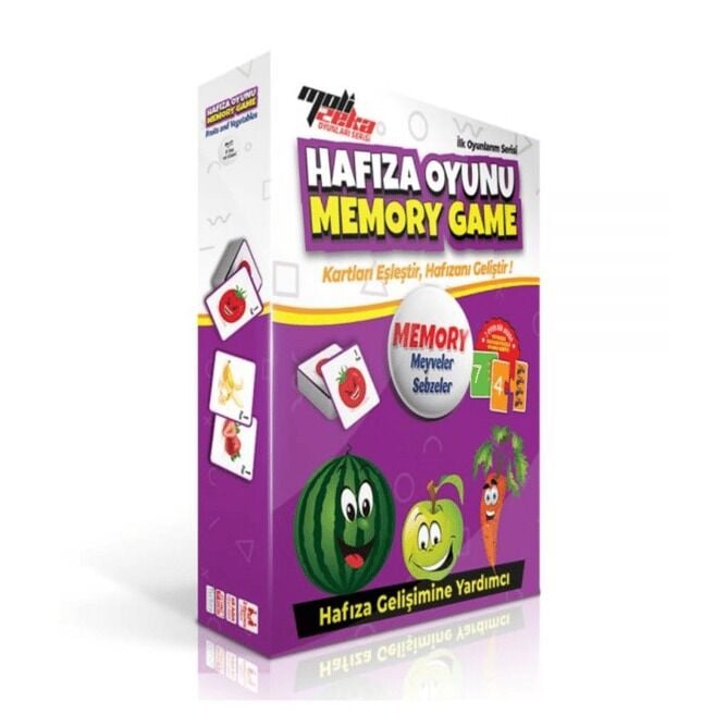 MOLİ HAFIZA OYUNU MEYVE VE SEBZE KL.36