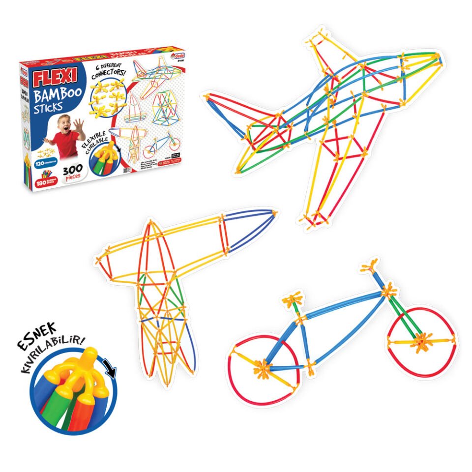 FLEXİ BAMBU ÇUBUKLAR 300 PARÇA KL.16