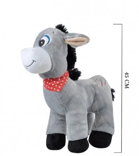45 CM SEVİMLİ EŞEK PELUŞ