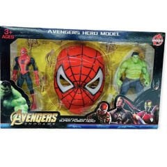 KUTULU IŞIKLI MASKELİ 2 Lİ  KARAKTER KL.36