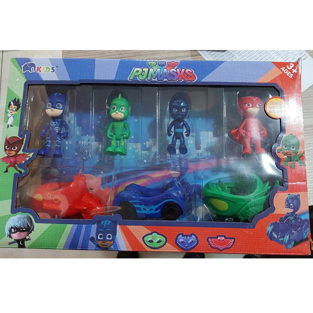 KUTULU ARABALI 4 LÜ PJ MASKS