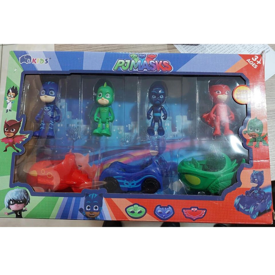 KUTULU ARABALI 4 LÜ PJ MASKS (1135)