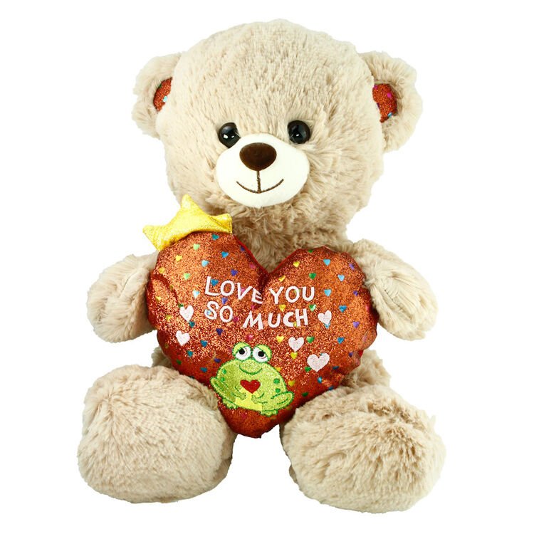 30 CM KALPLİ AYI (LOVE YOU SO MUCH) KL.33