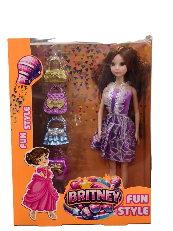 BRİTNEY AKSESUARLI BEBEK KL.48