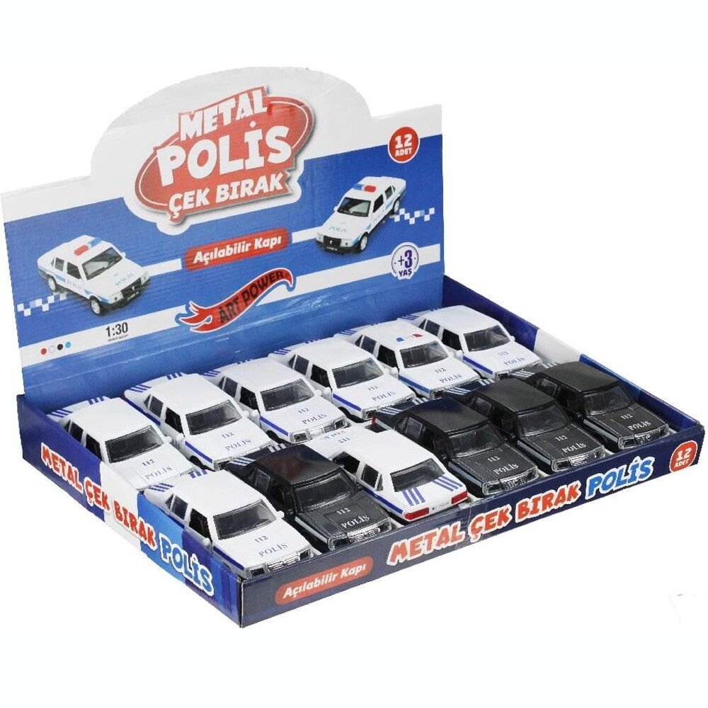 KUTUDA 12 Lİ METAL POLİS ŞAHİN PK:12 KL.96