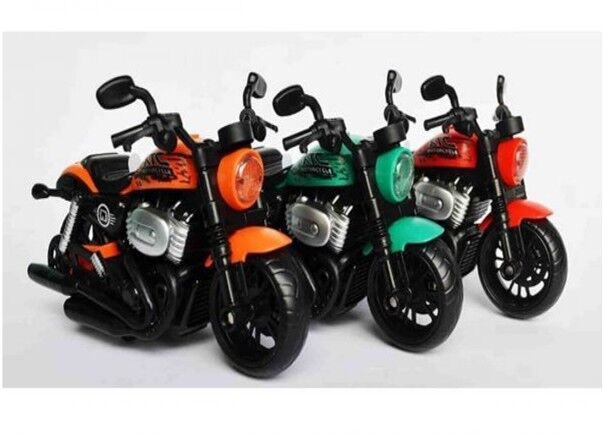 DİSPLAYDE SÜRTMELİ MOTORSİKLET IŞIKLI SESLİ PK:8 KL.48