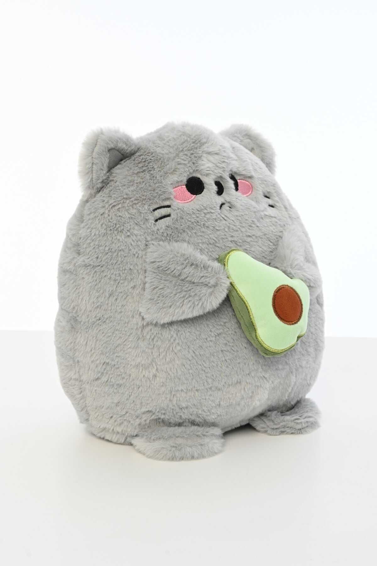 30 CM YASTIK AVAKADO KEDİ