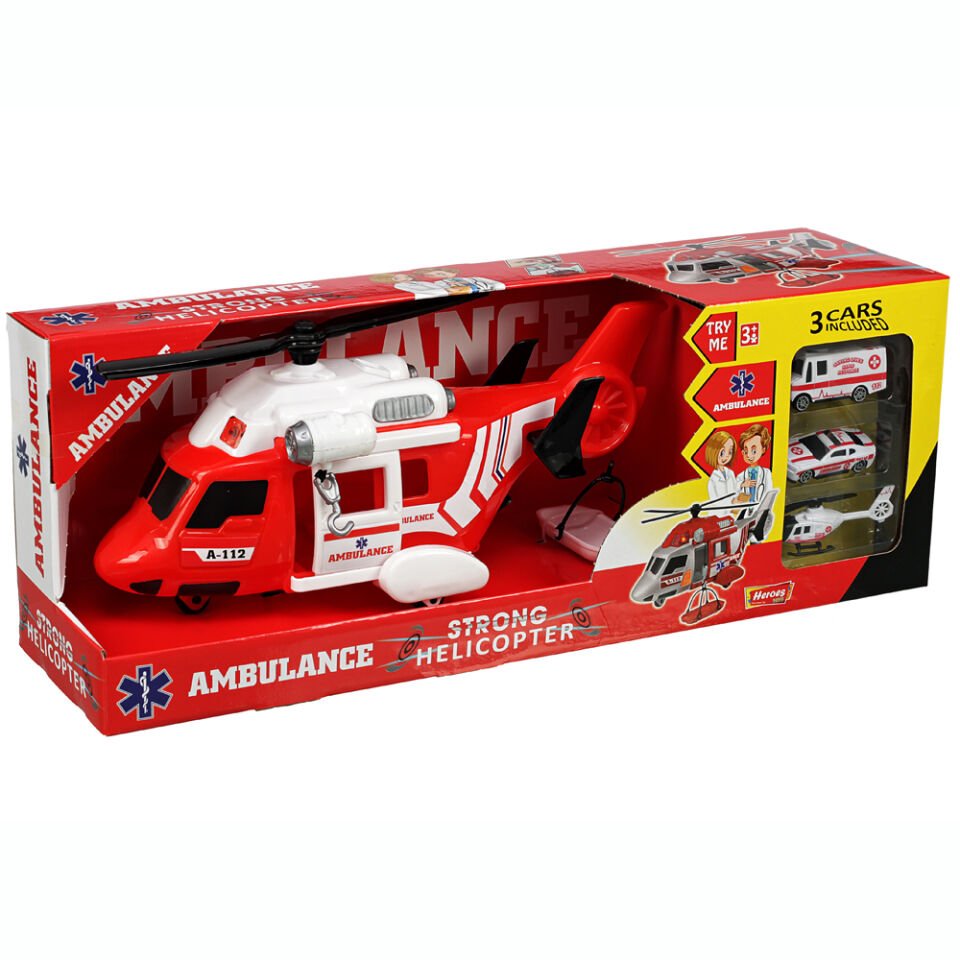 HELİKOPTER AMBULANS SETİ ARABALI KL.12