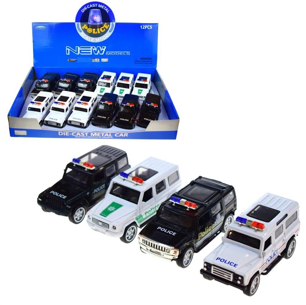 DİSPLAYDA 12 Lİ POLİS METAL ARABA PK:12 KL.72