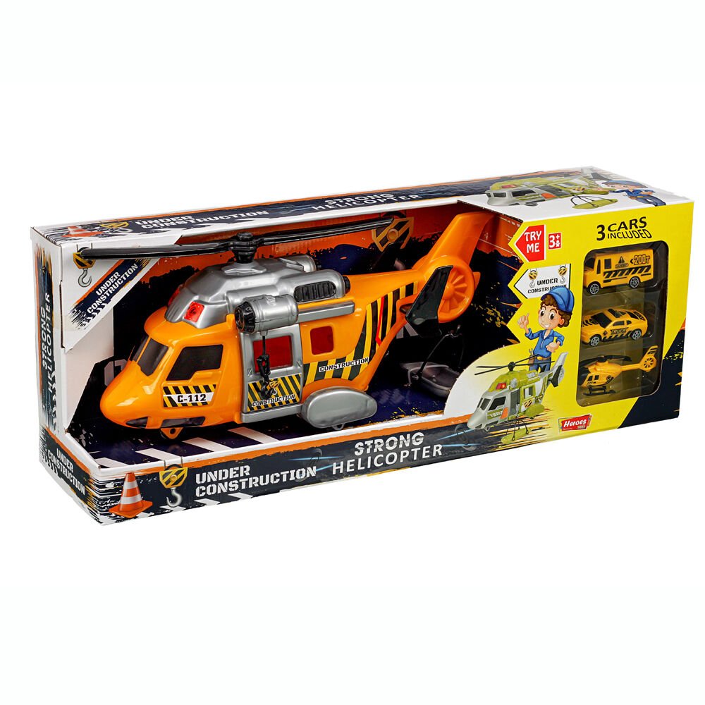 HELİKOPTER İNŞAAT SETİ ARABALI KL.12