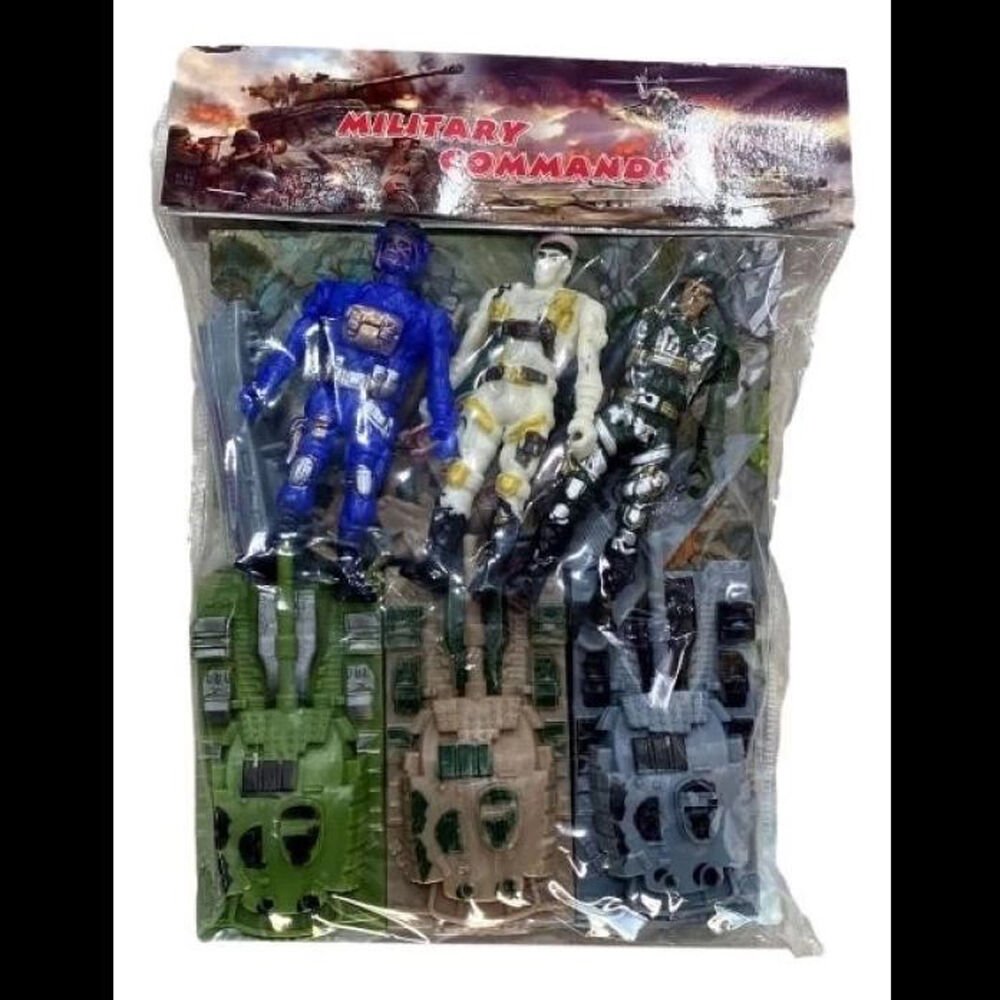 BÜYÜK POŞETTE TANKLI ASKER SETİ KL.72