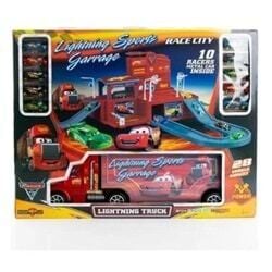 TOYSAN BİG TRUCK RACER GARAJ 10 METAL CARS KL.6