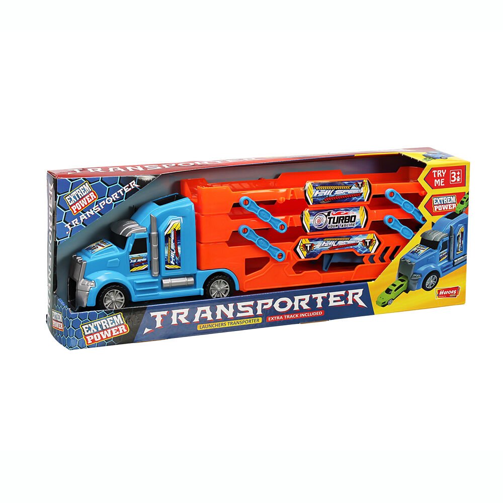 HEREOS TOYS KATLI TAŞIYICI TIR SETİ KL.12